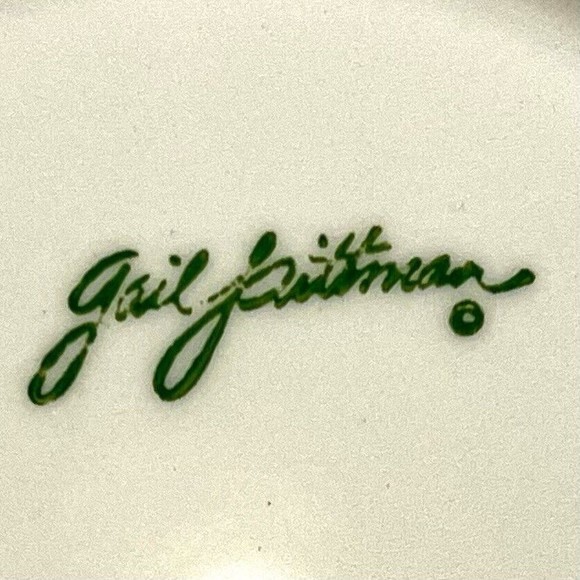 Gail Pittman Ceramic Pottery Trivet Provence Wall & Kitchen Decor Collectible - Picture 5 of 5